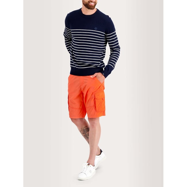 Pull col rond RICHIRON14612 navy <span itemprop=