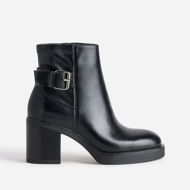 Boots À Talon NELCIE noir <span itemprop=