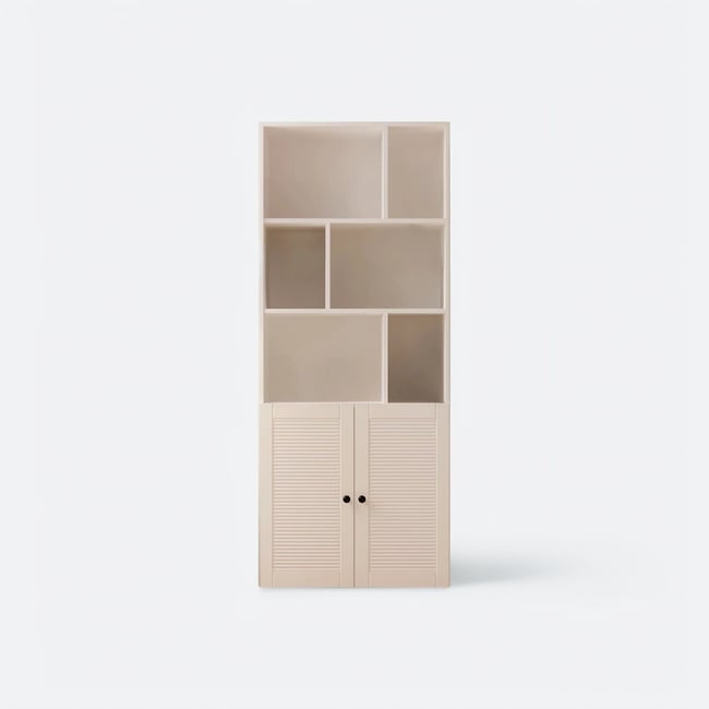 Полка для книг, İzel / Изел белый SO'HOME