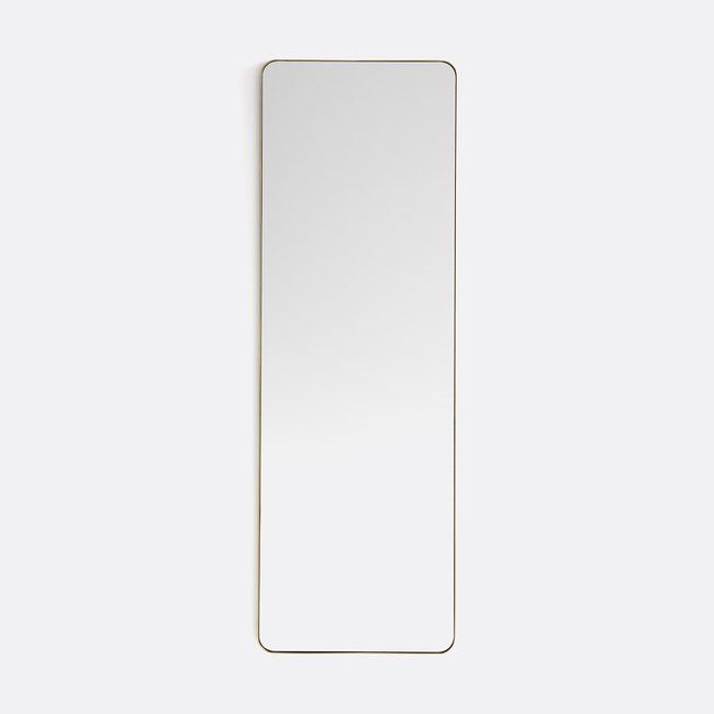 Specchio rettangolare in metallo ferro 50x150 cm, Iodus ottone LA REDOUTE INTERIEURS