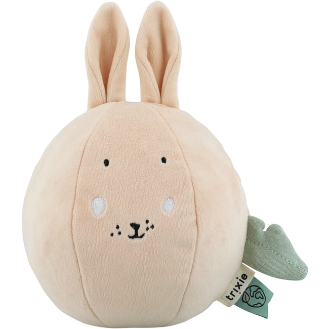 Balle sonore rose, blanc, noir <span itemprop=