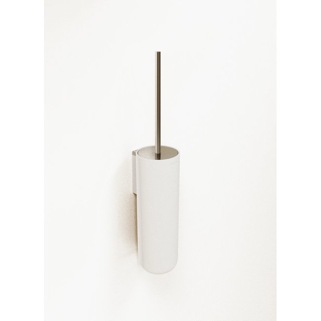 Porte-balayette avec vis ou adhésif NEXT Couleur chrome <span itemprop=