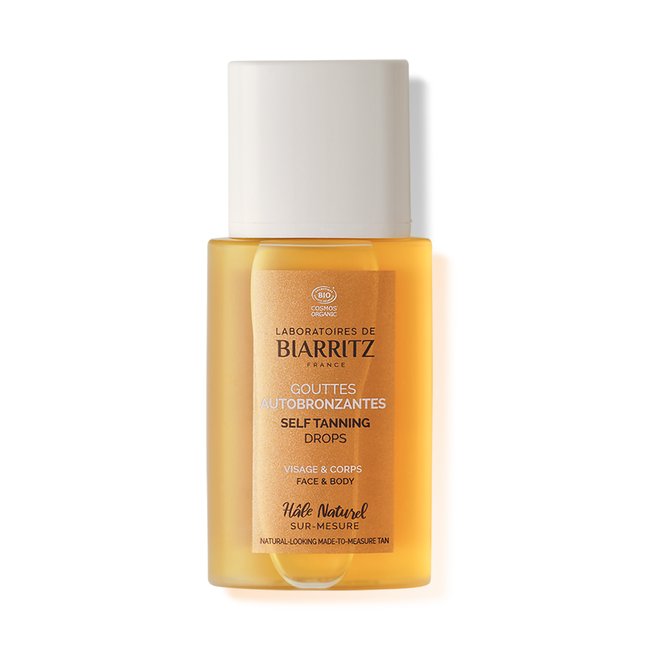 Gouttes autobronzantes bio n/c <span itemprop=