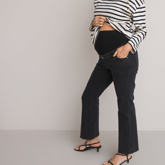 Umstands-Jeans, Bootcut-Form schwarz used LA REDOUTE COLLECTIONS
