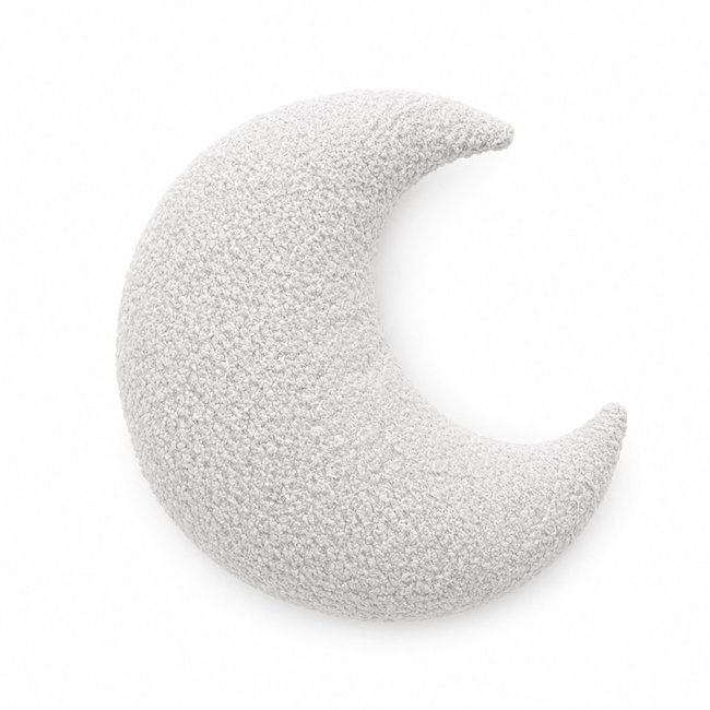 Coussin Lune Doux Chambre Bébé BOUCLE - MEOW BABY