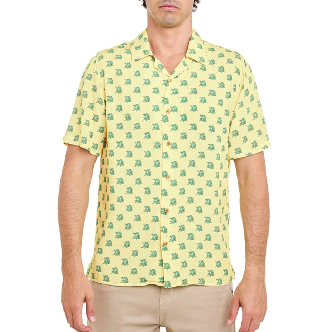 CHEMISE HAWAÏENNE FROGGY multicolore <span itemprop=