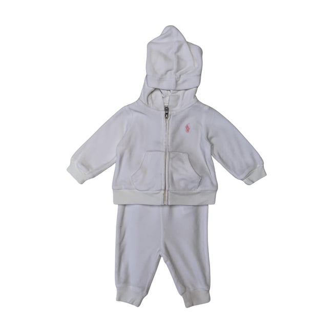 Ensemble bébé - Très bon état blanc <span itemprop=