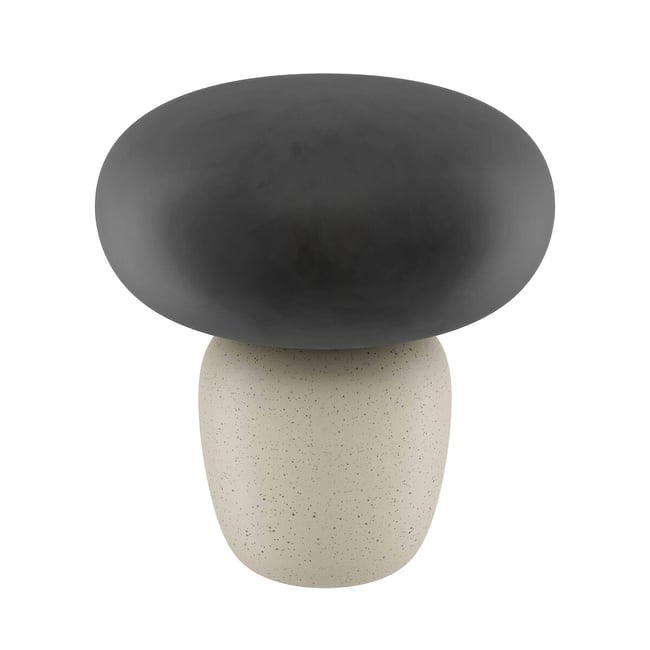 Candeeiro de mesa Cahuama, EGLO branco/preto <span itemprop=