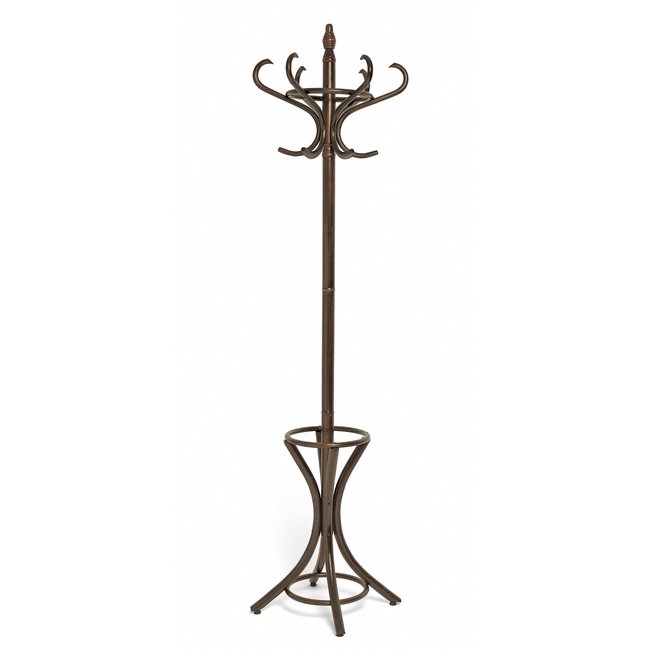 Porte-manteau en bois, Rétro Couleur noyer <span itemprop=