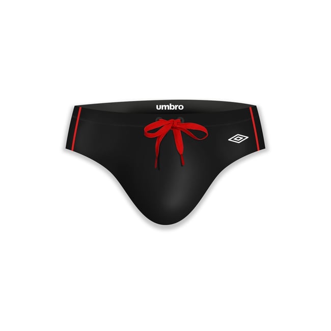 Slip de bain avec surpiqures et logo - UMBRO