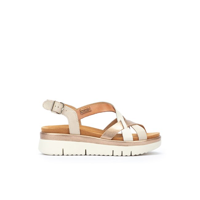 Sandales compensées en cuir Palma - PIKOLINOS