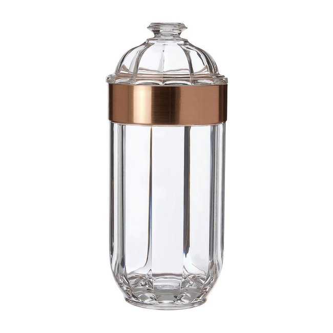 Decorative Storage Canister, transparent, ÉDITÉ