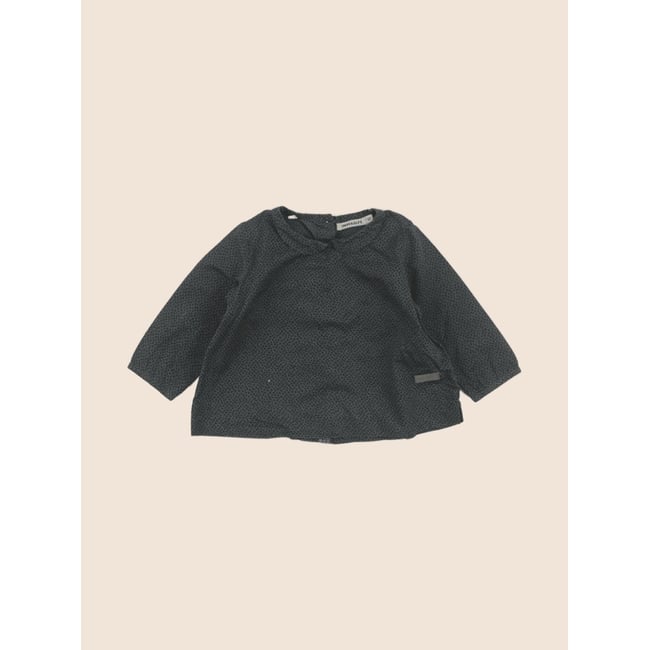 Blouse - Bon état noir, vert <span itemprop=