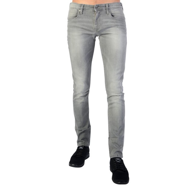 Jean Slim gris <span itemprop=