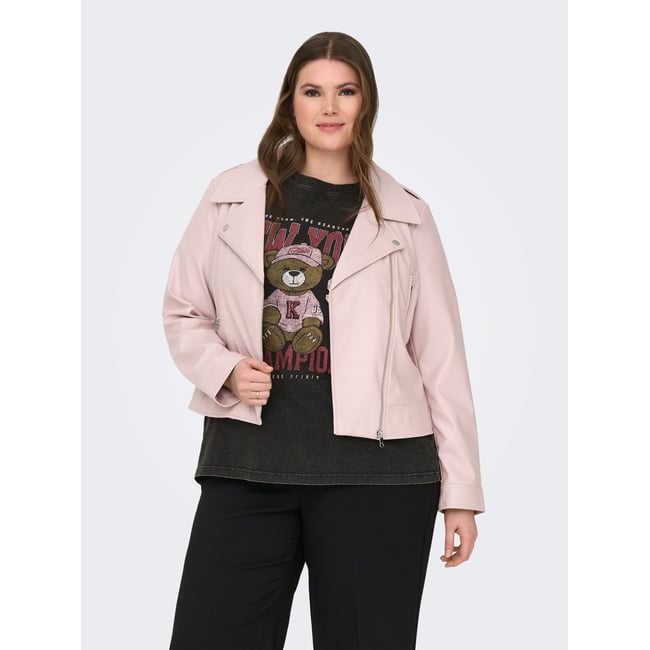 Veste Biker violette - burnished lilac 1 <span itemprop=