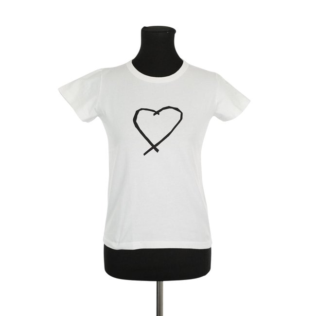 T-shirt en coton - Très Bon État blanc <span itemprop=