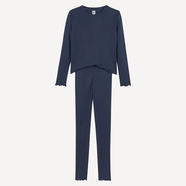 Pyjama manches longues en maille pointelle - LA REDOUTE COLLECTIONS