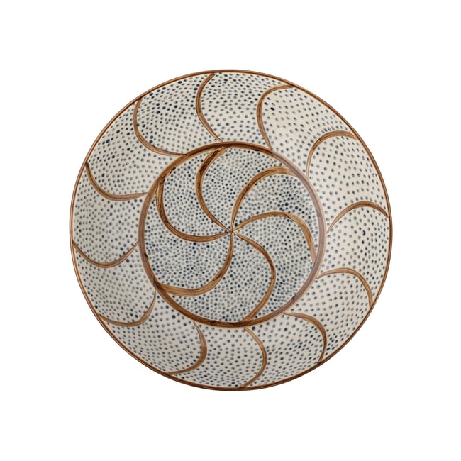 Bol en grès D32 HEIKKI Couleur marron <span itemprop=