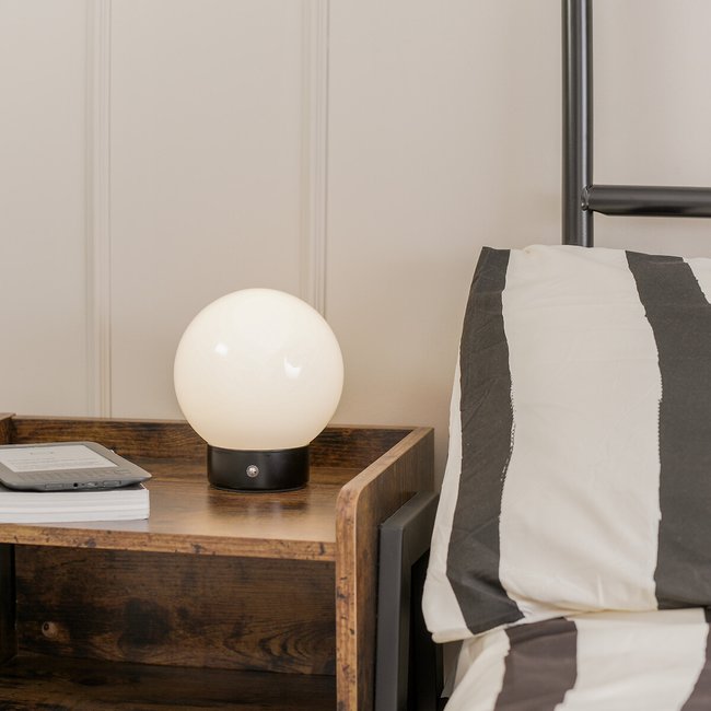 Rechargeable LED Portable Table Lamp, white, SO'HOME