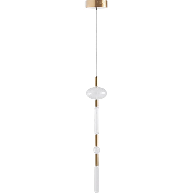 Lustre art déco en cristal, Format carré Couleur cristal transparent fumé élégant <span itemprop=