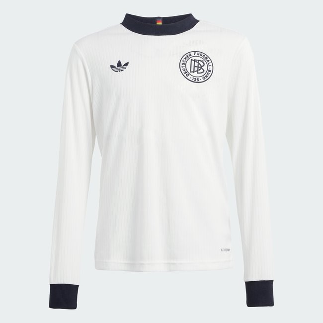 Maillot manches longues Anniversaire Allemagne Enfants cloud white / black <span itemprop=