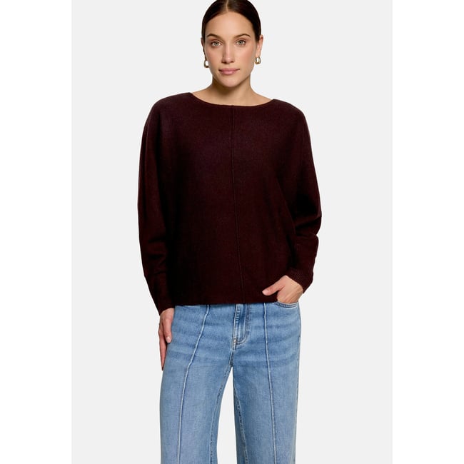 Pull-over en maille à manches chauve-souris - ZERO