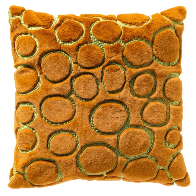 Housse de coussin Domani brun <span itemprop=