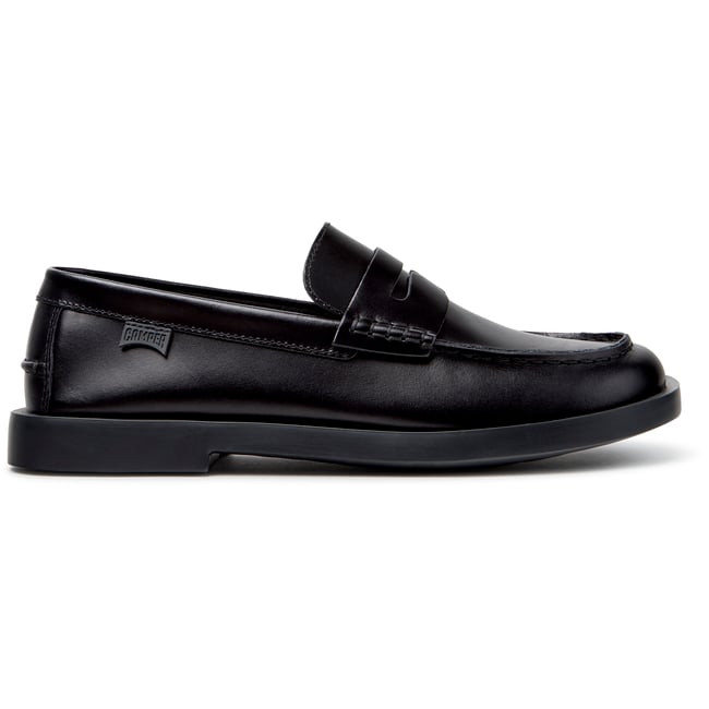 Mocassins Don Smooth Leather noir 004 <span itemprop=