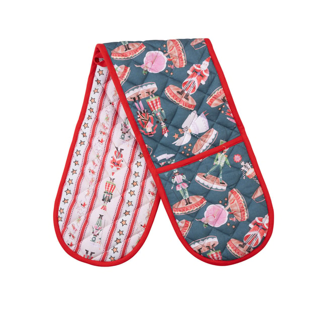 Nutcracker Double Oven Glove, multi-coloured, CATH KIDSTON