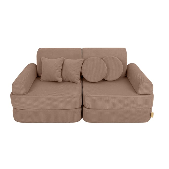 Canapé modulable velours SLIMCORDE - MEOW BABY