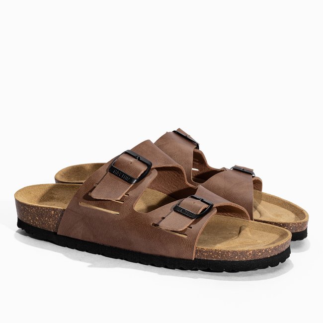 Sandales ATHOL pour homme marron <span itemprop=