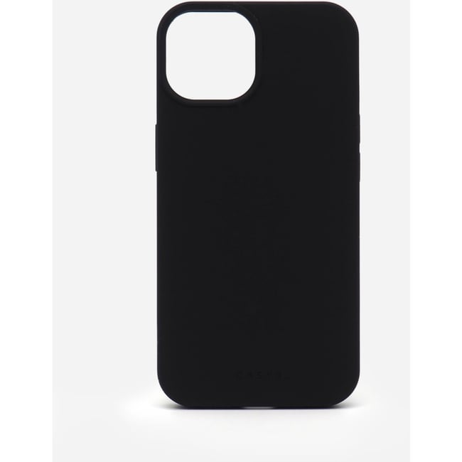 Coque iPhone 14 Plus silicone Noir MagSafe noir <span itemprop=