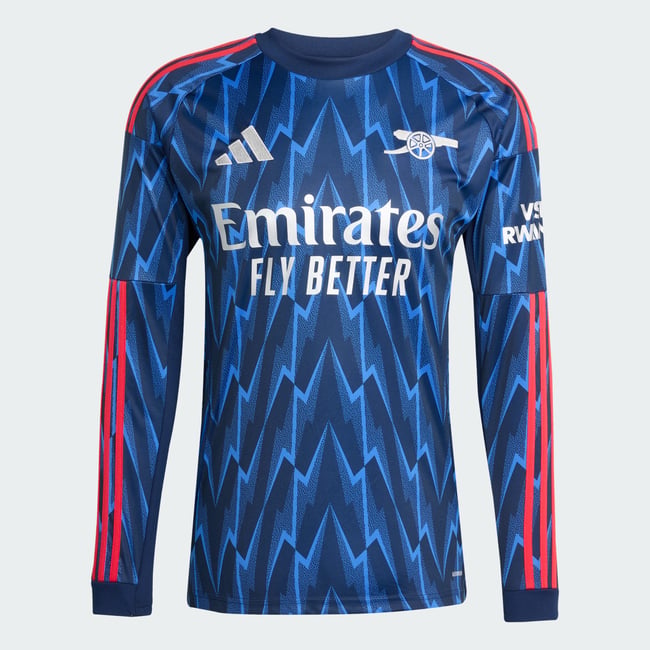 Arsenal 25/26 Maillot Extérieur Manches Longues Arsenal 25/26 Maillot Extérieur Manches Longues night indigo / grey two <span itemprop=