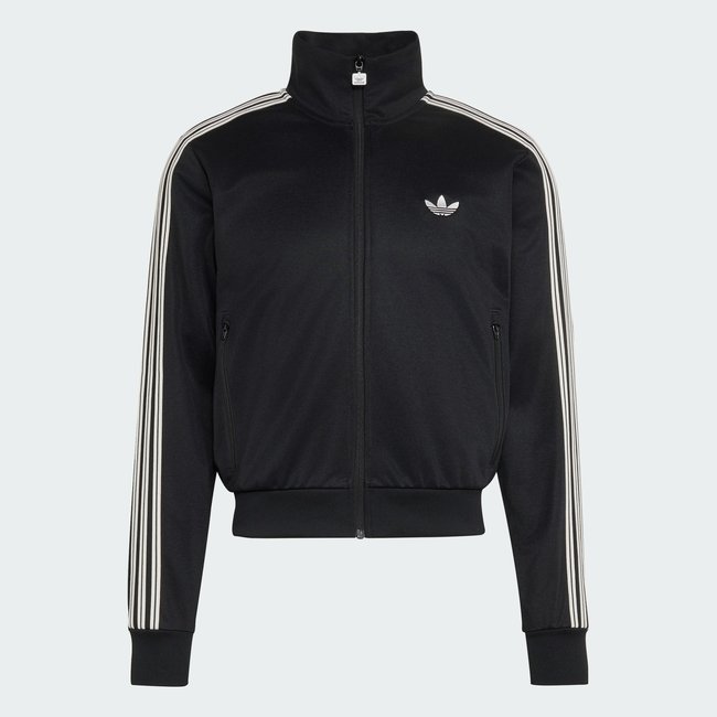 VESTE DE SURVÊTEMENT BECKENBAUER CROPPED black <span itemprop=