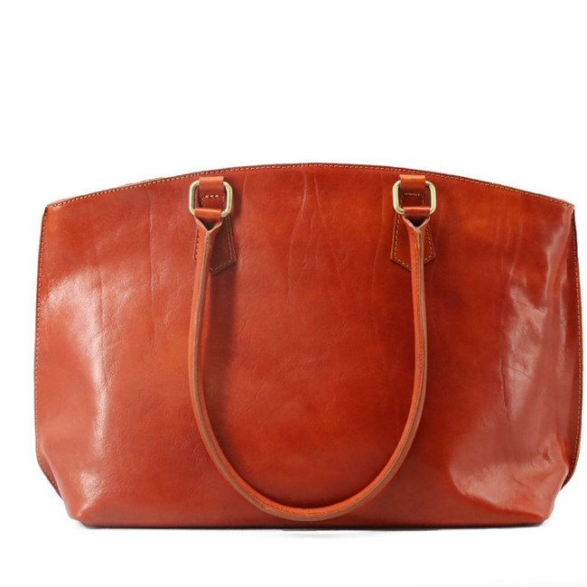 Sac à main de bureau en cuir lisse GREENWICH - OH MY BAG