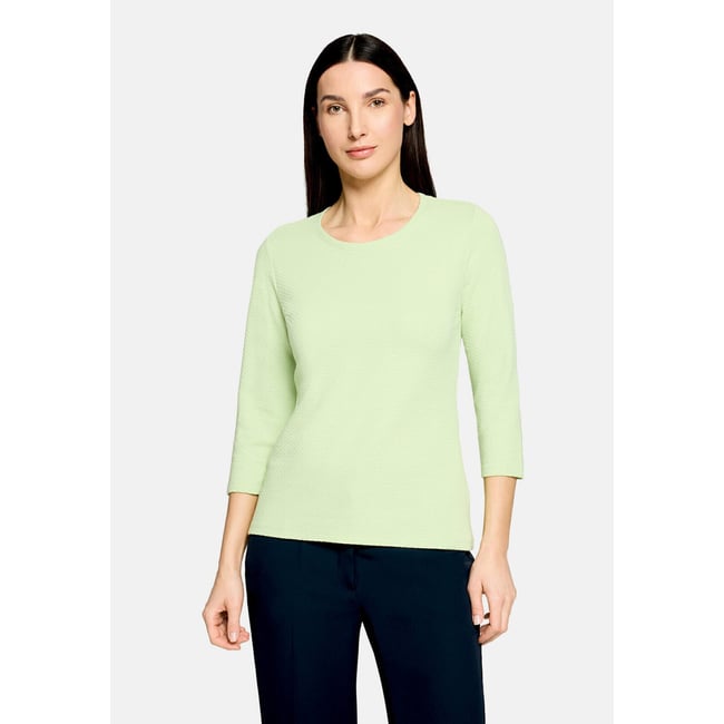 T-shirt basique avec structure foam green <span itemprop=