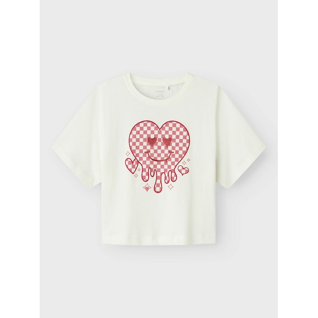 Camiseta de manga corta con estampado delante - NAME IT