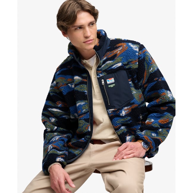 Terrain Fleece Zip Through coupe décontractée - SUPERDRY