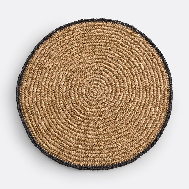 Zestaw 4 podkładek papierowych Solia Woven Paper - LA REDOUTE INTERIORS