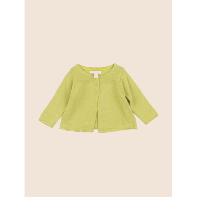Gilet - Très bon état jaune <span itemprop=