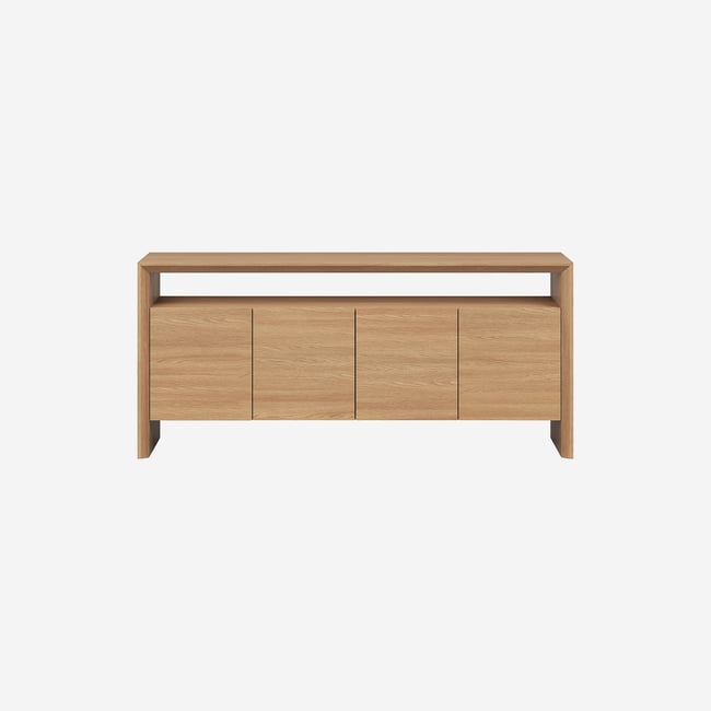 Buffet chêne RAFAEL Couleur naturel clair <span itemprop=