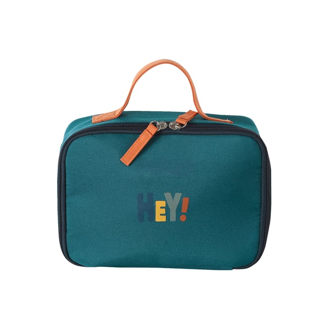 Sac à goûter en polyester vert foncé <span itemprop=