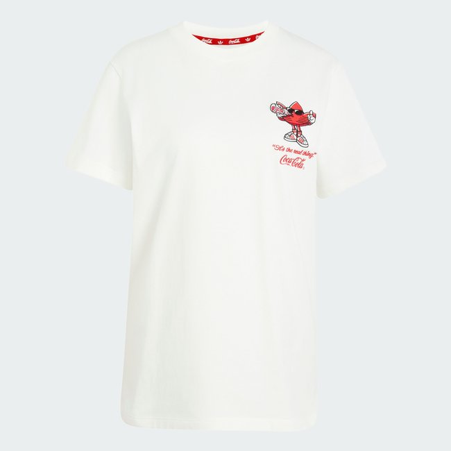 T-shirt Trefi adidas x Coca-Cola GFX core white <span itemprop=