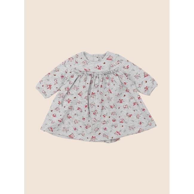 Robe - Bon état gris, rose <span itemprop=
