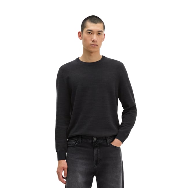 Pullover DfC regular en pur coton bio - MARC O'POLO