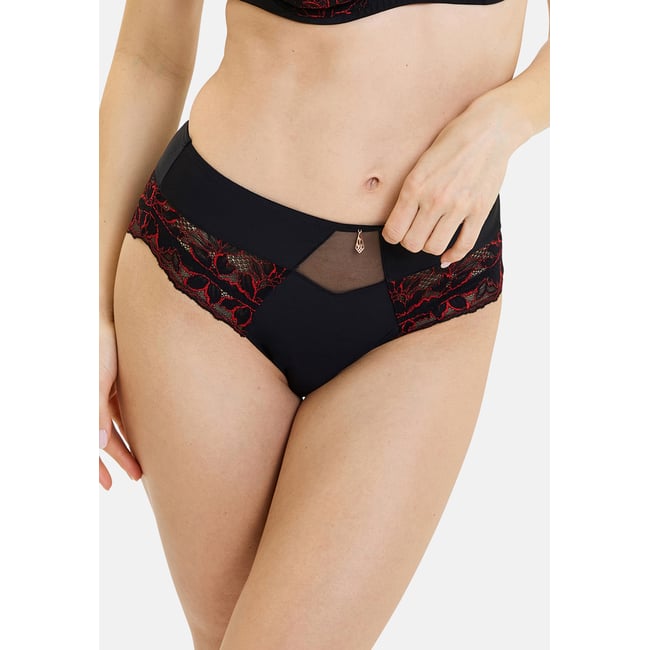 Culotte MÉLODIE noir, rouge <span itemprop=