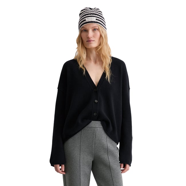 Cardigan surdimensionné en laine d'agneau moelleuse - MARC O'POLO