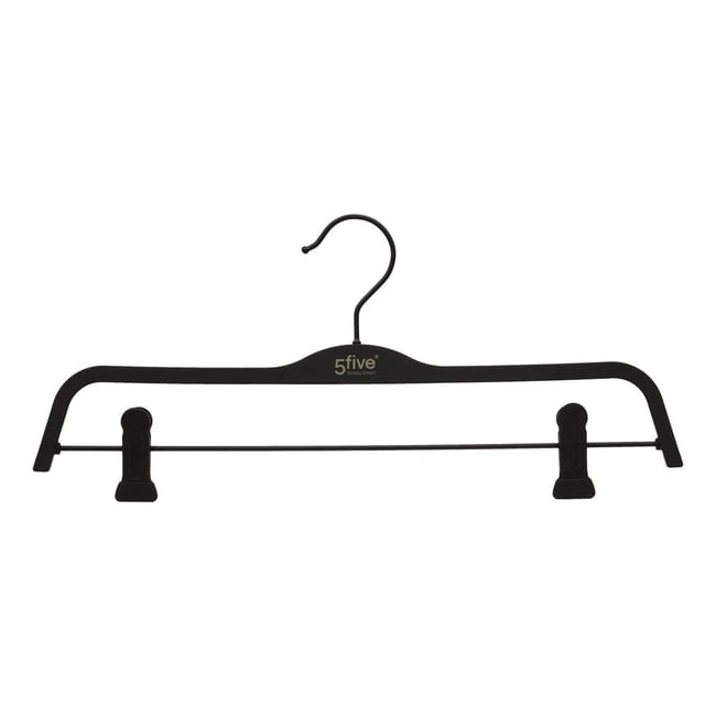 Lot de 2 cintres HANG'CLIP Couleur noir <span itemprop=