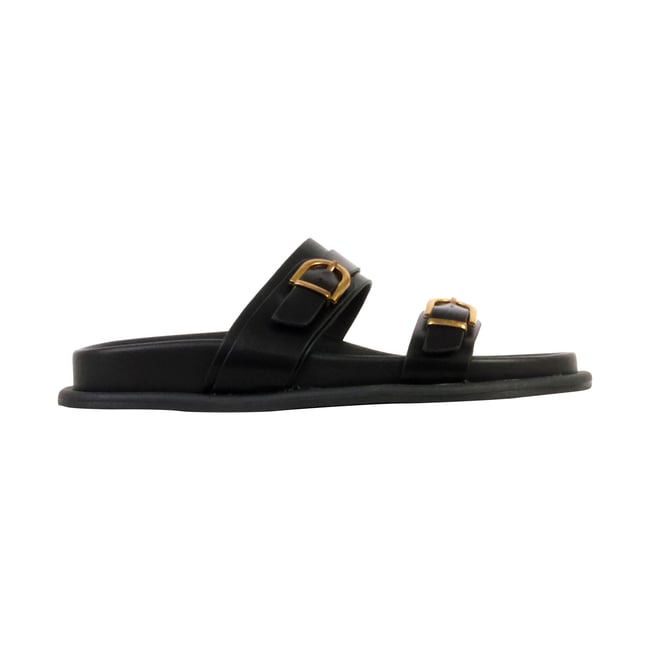 Mules à Enfiler noir <span itemprop=