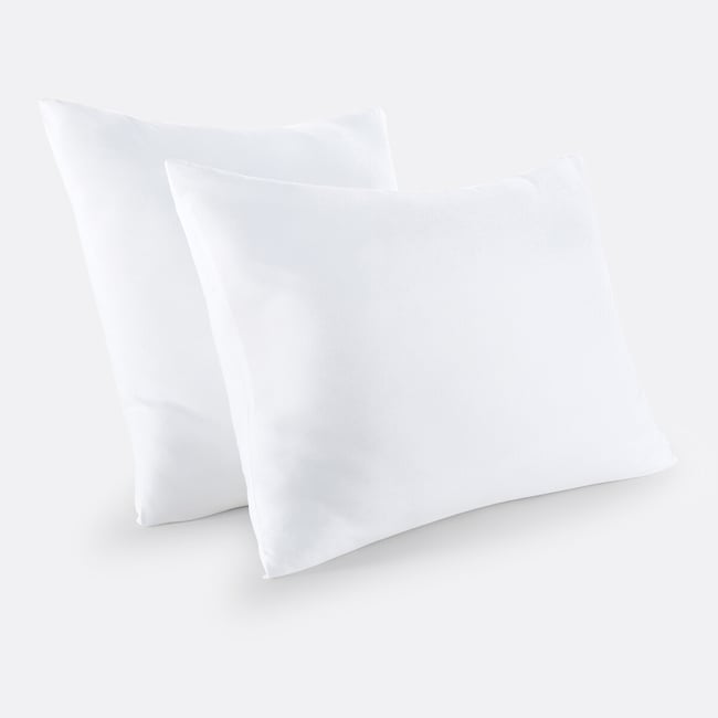 Oreiller ferme Essentiel Couleur blanc <span itemprop=